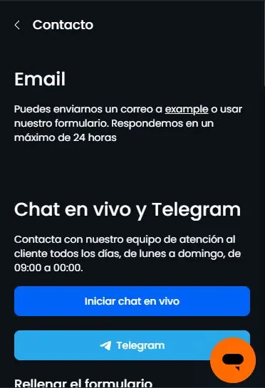 Atención al cliente
