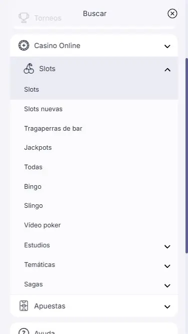 Tipos de tragaperras en España