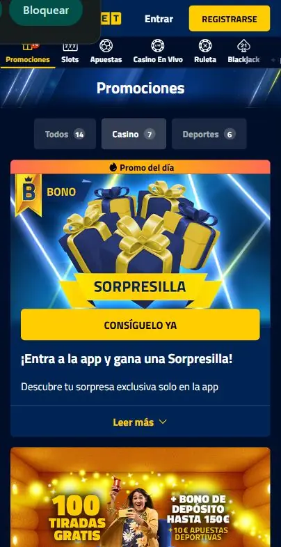 AdmiralBet bono sin depósito y tiradas gratis