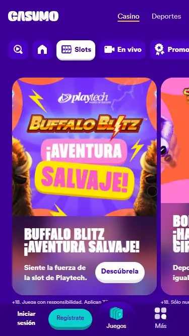 Nuevo casino Casumo