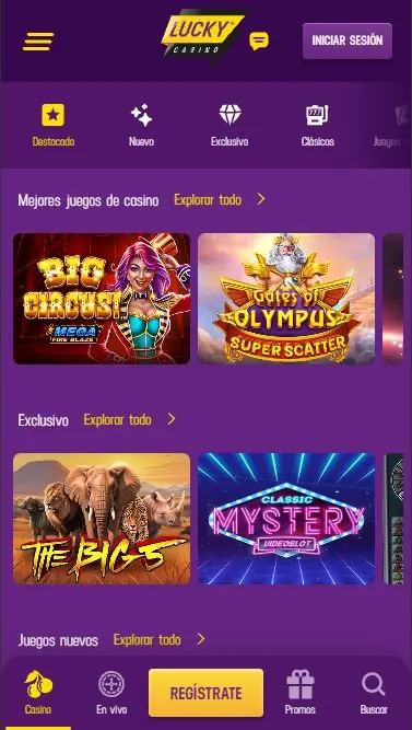 Nuevo casino LuckyCasino