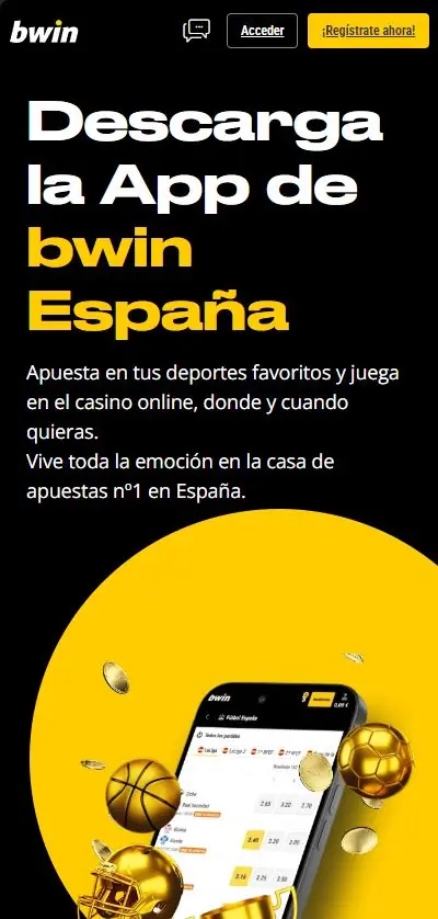Aplicación de Bwin Casino