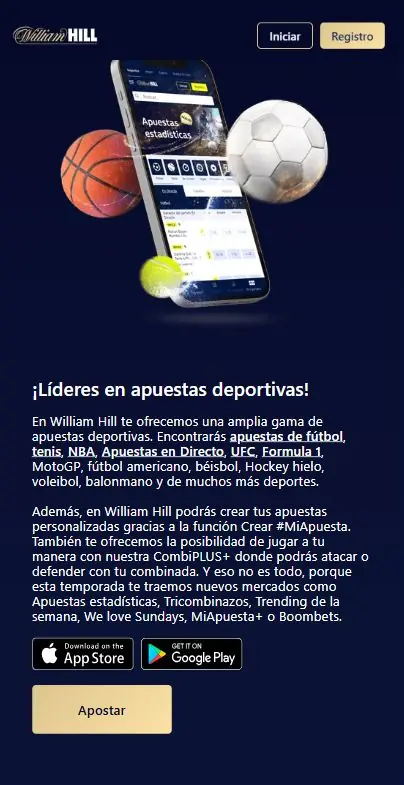 William Hill app