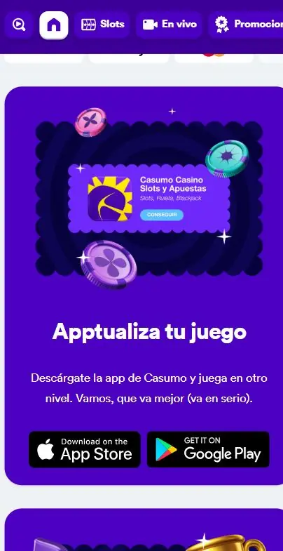 Casumo app