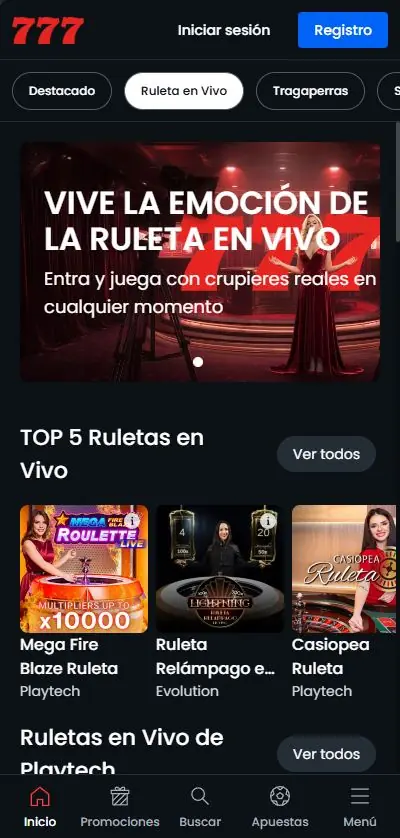 777casino apuestas en vivo