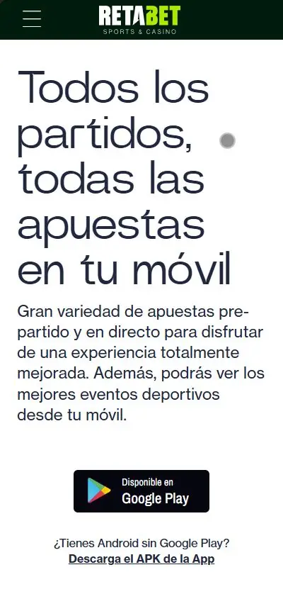 RETABET app movil